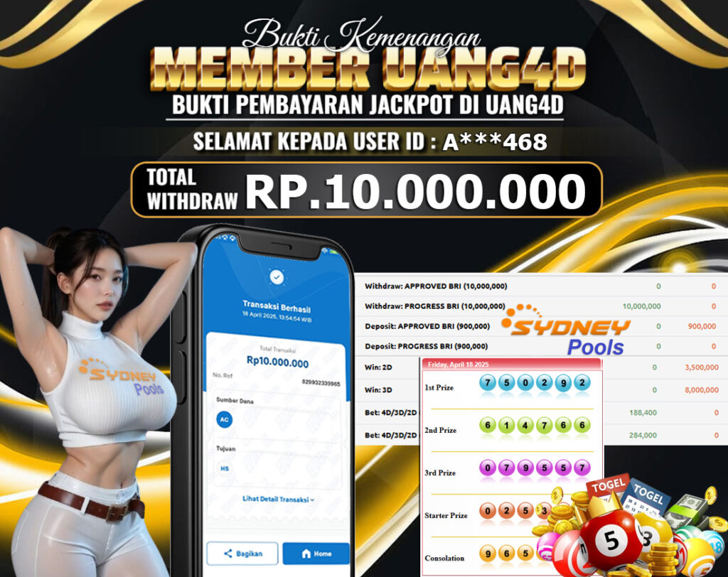 JACKPOT TOGEL SYDNEY